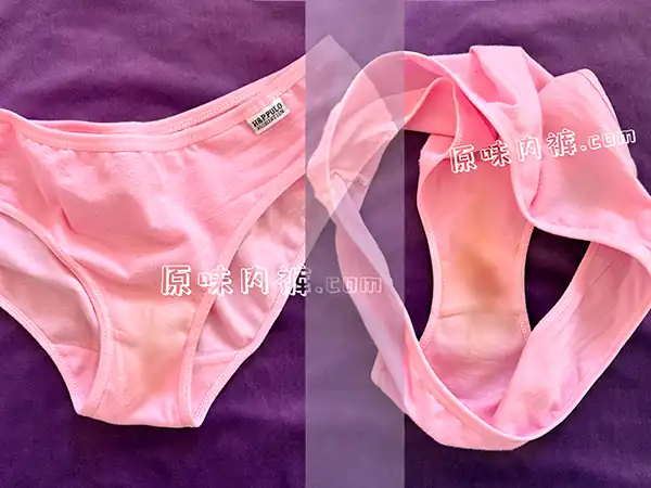 原味内裤实拍 - 全棉简约糖果色内裤